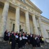 Mobilisation des Greffiers d’Angoulême et de Cognac Devant le Palais de Justice